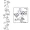 Beistle 25ft. Silver Gleam 'N Flex Happy 25th Garlands, 2ct.